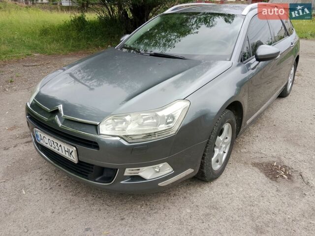 Сірий Сітроен С5, об'ємом двигуна 1.56 л та пробігом 355 тис. км за 5500 $, фото 1 на Automoto.ua