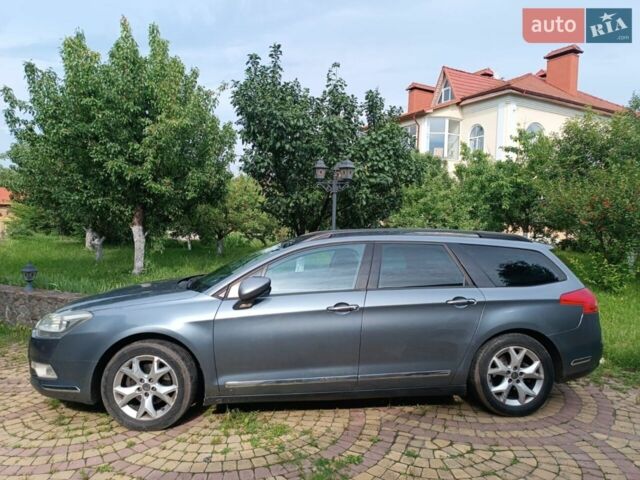Серый Ситроен С5, объемом двигателя 1.6 л и пробегом 230 тыс. км за 6400 $, фото 1 на Automoto.ua