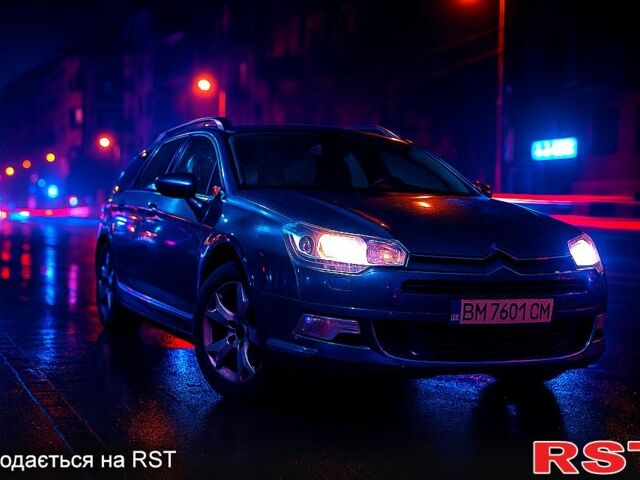 Серый Ситроен С5, объемом двигателя 1.6 л и пробегом 230 тыс. км за 6500 $, фото 1 на Automoto.ua