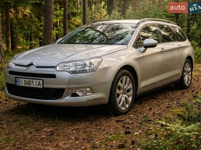 Сірий Сітроен С5, об'ємом двигуна 2 л та пробігом 276 тис. км за 7300 $, фото 1 на Automoto.ua
