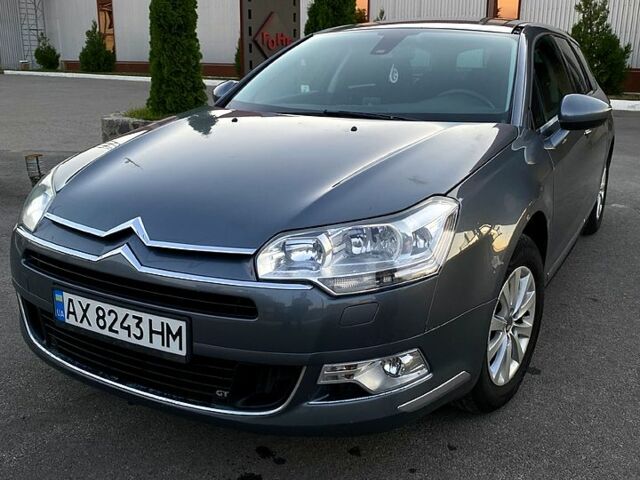 Сірий Сітроен С5, об'ємом двигуна 1.6 л та пробігом 216 тис. км за 6000 $, фото 1 на Automoto.ua