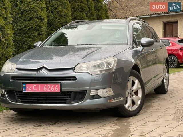 Серый Ситроен С5, объемом двигателя 2 л и пробегом 199 тыс. км за 7350 $, фото 1 на Automoto.ua