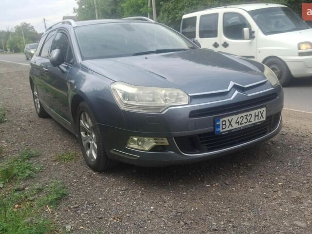 Сірий Сітроен С5, об'ємом двигуна 2 л та пробігом 324 тис. км за 6700 $, фото 1 на Automoto.ua
