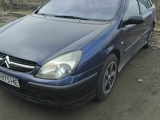 Синий Ситроен С5, объемом двигателя 2 л и пробегом 123 тыс. км за 2200 $, фото 1 на Automoto.ua