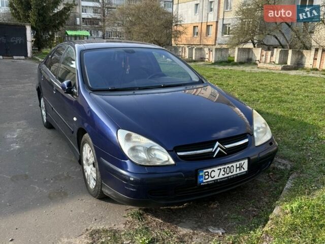 Синий Ситроен С5, объемом двигателя 2 л и пробегом 222 тыс. км за 3000 $, фото 1 на Automoto.ua