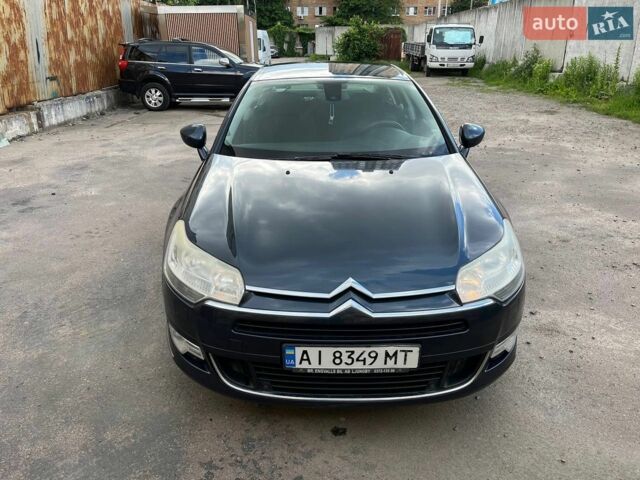 Синий Ситроен С5, объемом двигателя 2 л и пробегом 295 тыс. км за 5400 $, фото 1 на Automoto.ua