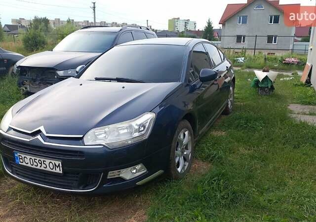 Синий Ситроен С5, объемом двигателя 2 л и пробегом 260 тыс. км за 5500 $, фото 1 на Automoto.ua