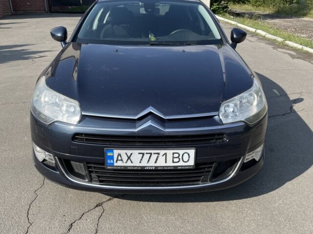 Синий Ситроен С5, объемом двигателя 2 л и пробегом 170 тыс. км за 8000 $, фото 1 на Automoto.ua