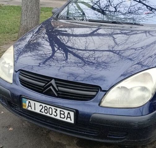Синий Ситроен С5, объемом двигателя 1.8 л и пробегом 350 тыс. км за 3800 $, фото 1 на Automoto.ua