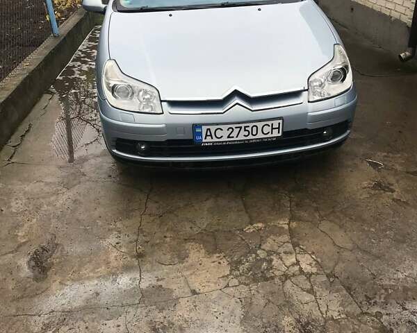 Синий Ситроен С5, объемом двигателя 2 л и пробегом 212 тыс. км за 5000 $, фото 1 на Automoto.ua