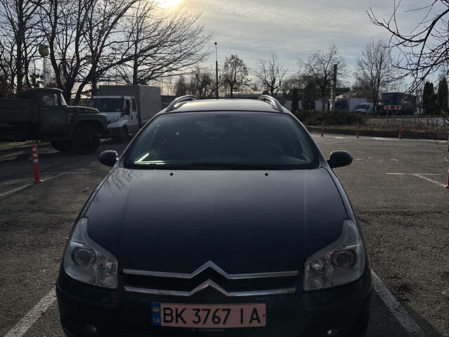Синий Ситроен С5, объемом двигателя 2 л и пробегом 243 тыс. км за 4500 $, фото 1 на Automoto.ua