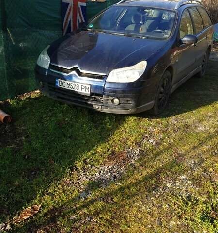 Синий Ситроен С5, объемом двигателя 2 л и пробегом 320 тыс. км за 3000 $, фото 1 на Automoto.ua