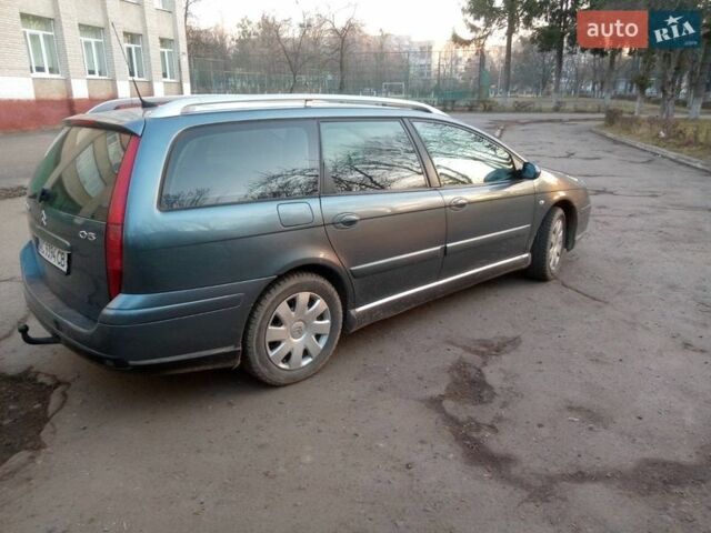 Синій Сітроен С5, об'ємом двигуна 1.6 л та пробігом 332 тис. км за 3550 $, фото 1 на Automoto.ua