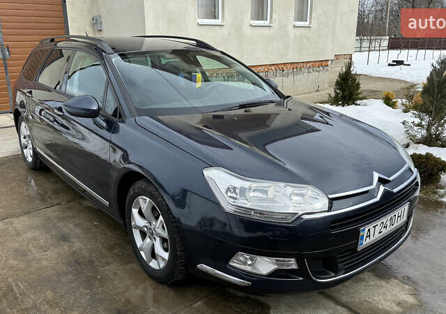 Синий Ситроен С5, объемом двигателя 2 л и пробегом 222 тыс. км за 7300 $, фото 1 на Automoto.ua