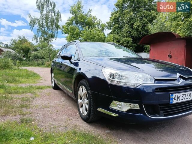 Синий Ситроен С5, объемом двигателя 1.6 л и пробегом 280 тыс. км за 4000 $, фото 1 на Automoto.ua
