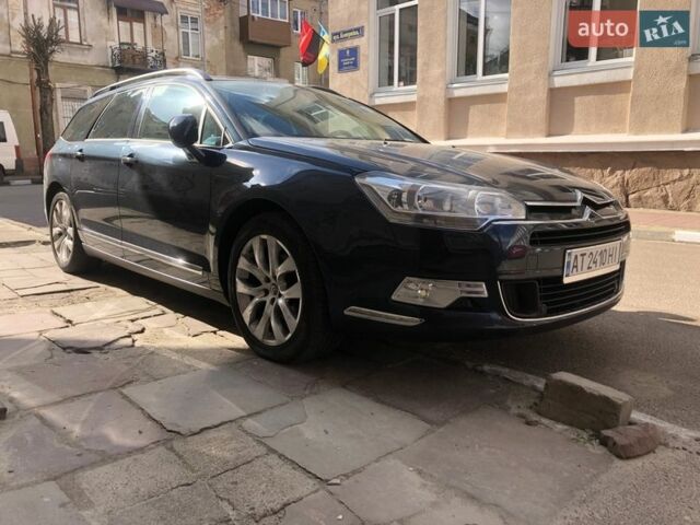 Синий Ситроен С5, объемом двигателя 2 л и пробегом 242 тыс. км за 6200 $, фото 1 на Automoto.ua