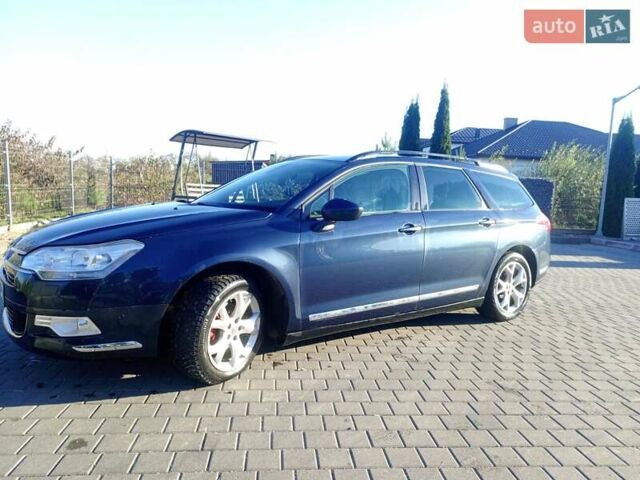 Синий Ситроен С5, объемом двигателя 1.56 л и пробегом 210 тыс. км за 5999 $, фото 1 на Automoto.ua