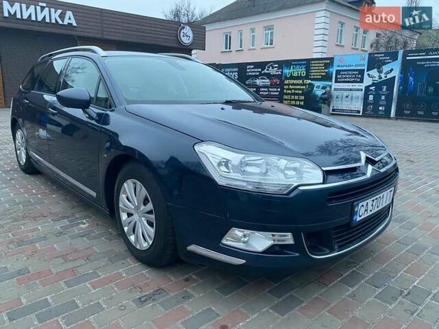 Синий Ситроен С5, объемом двигателя 2 л и пробегом 225 тыс. км за 7450 $, фото 1 на Automoto.ua