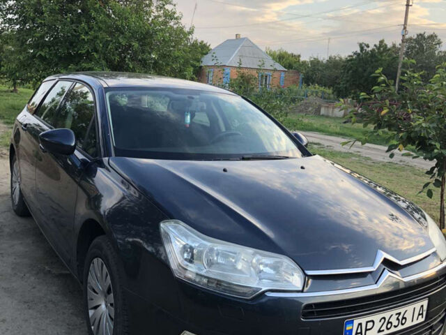 Синий Ситроен С5, объемом двигателя 1.6 л и пробегом 133 тыс. км за 7999 $, фото 1 на Automoto.ua