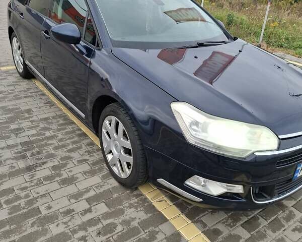 Синий Ситроен С5, объемом двигателя 2 л и пробегом 304 тыс. км за 7250 $, фото 1 на Automoto.ua