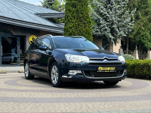 Синий Ситроен С5, объемом двигателя 1.6 л и пробегом 223 тыс. км за 6200 $, фото 1 на Automoto.ua