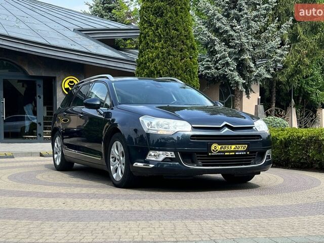 Синий Ситроен С5, объемом двигателя 1.6 л и пробегом 223 тыс. км за 6200 $, фото 1 на Automoto.ua
