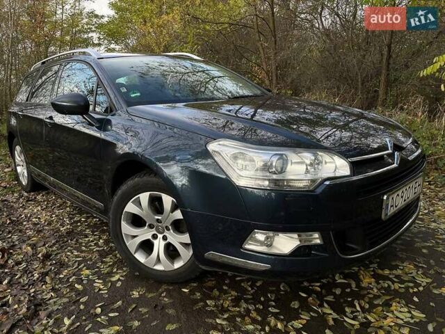 Синий Ситроен С5, объемом двигателя 2 л и пробегом 251 тыс. км за 6000 $, фото 1 на Automoto.ua
