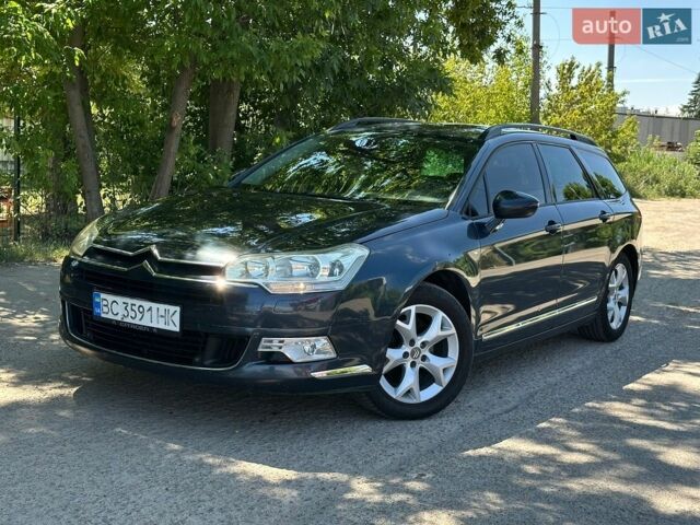 Синий Ситроен С5, объемом двигателя 2 л и пробегом 272 тыс. км за 6200 $, фото 1 на Automoto.ua