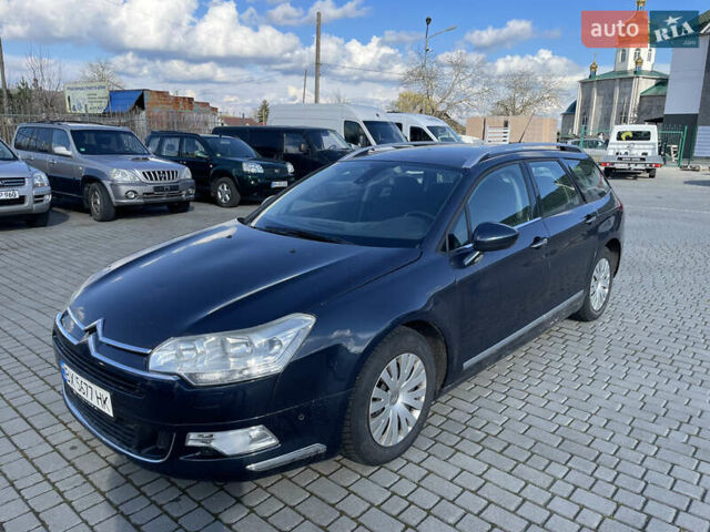 Синий Ситроен С5, объемом двигателя 2 л и пробегом 211 тыс. км за 6600 $, фото 1 на Automoto.ua