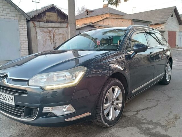 Синий Ситроен С5, объемом двигателя 2 л и пробегом 270 тыс. км за 8000 $, фото 1 на Automoto.ua