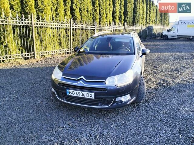 Синий Ситроен С5, объемом двигателя 1.6 л и пробегом 236 тыс. км за 5700 $, фото 1 на Automoto.ua