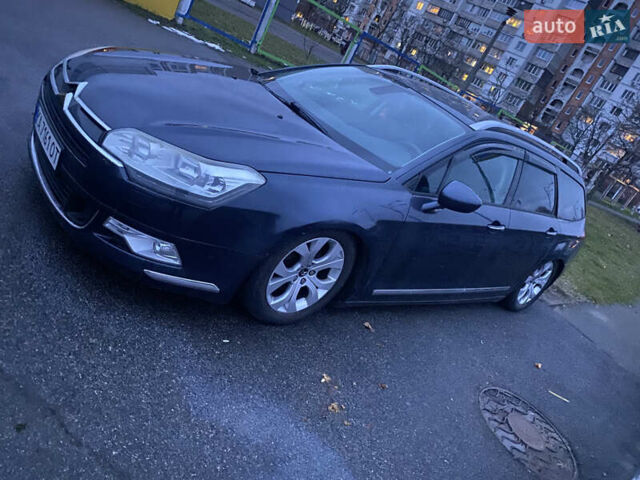 Синий Ситроен С5, объемом двигателя 1.6 л и пробегом 220 тыс. км за 5000 $, фото 1 на Automoto.ua