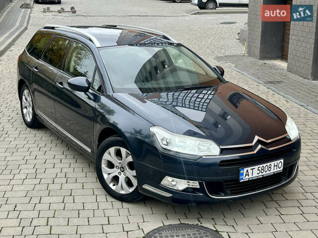 Синий Ситроен С5, объемом двигателя 2 л и пробегом 278 тыс. км за 6500 $, фото 1 на Automoto.ua