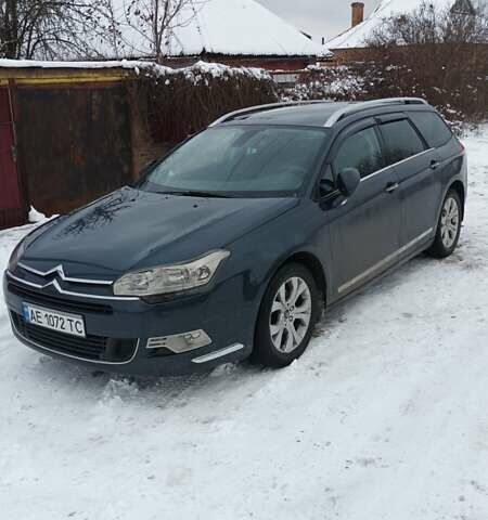 Синий Ситроен С5, объемом двигателя 1.6 л и пробегом 256 тыс. км за 6700 $, фото 1 на Automoto.ua