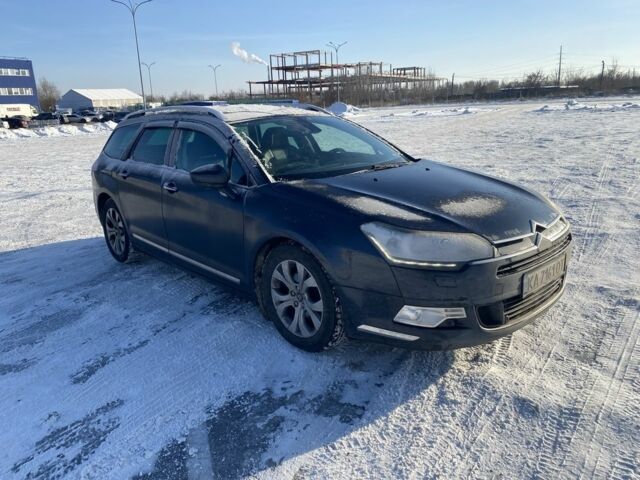 Синий Ситроен С5, объемом двигателя 1.6 л и пробегом 220 тыс. км за 5300 $, фото 1 на Automoto.ua