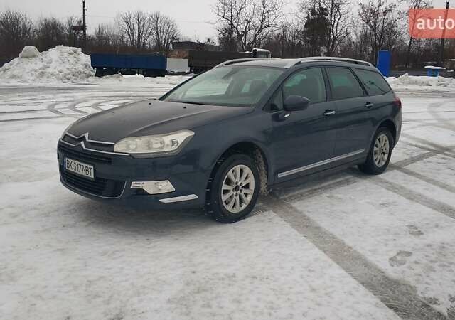 Синий Ситроен С5, объемом двигателя 1.6 л и пробегом 206 тыс. км за 5300 $, фото 1 на Automoto.ua