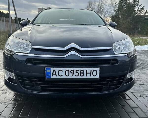 Синий Ситроен С5, объемом двигателя 1.6 л и пробегом 160 тыс. км за 8999 $, фото 1 на Automoto.ua