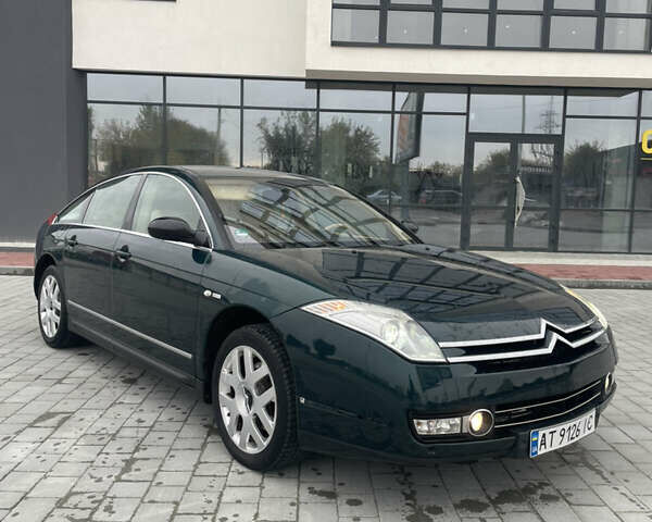 Зеленый Ситроен С6, объемом двигателя 2.7 л и пробегом 268 тыс. км за 7500 $, фото 1 на Automoto.ua
