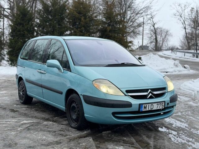 Синий Ситроен С8, объемом двигателя 2.2 л и пробегом 280 тыс. км за 2699 $, фото 1 на Automoto.ua