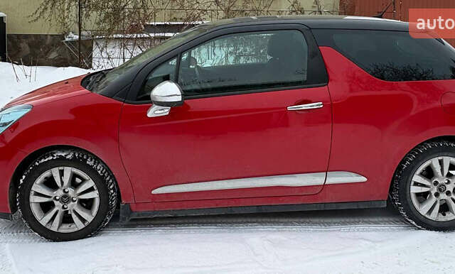 Красный Ситроен ДС3, объемом двигателя 1.6 л и пробегом 104 тыс. км за 8200 $, фото 1 на Automoto.ua