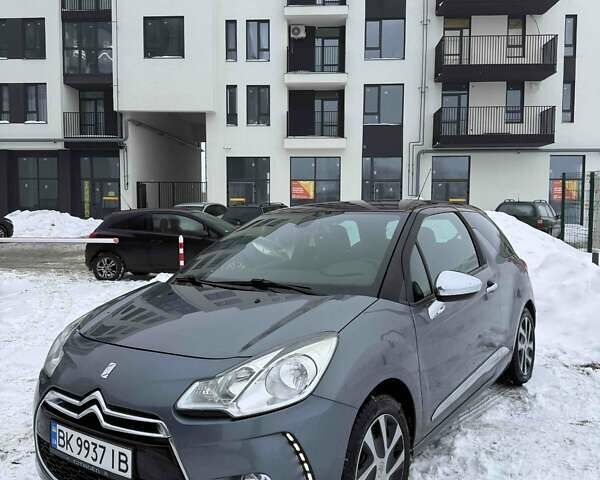 Сірий Сітроен ДС3, об'ємом двигуна 1.4 л та пробігом 197 тис. км за 5300 $, фото 1 на Automoto.ua