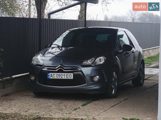 Сірий Сітроен ДС3, об'ємом двигуна 1.6 л та пробігом 332 тис. км за 6300 $, фото 1 на Automoto.ua