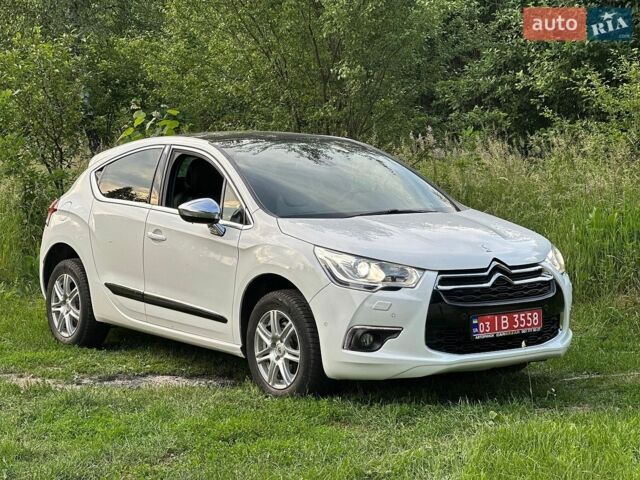 Белый Ситроен ДС4, объемом двигателя 1.6 л и пробегом 115 тыс. км за 10490 $, фото 1 на Automoto.ua