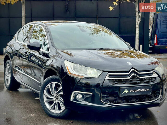 Сітроен ДС4 2012 у Києві на Automoto.ua Чорний Сітроен ДС4, об'ємом двигуна 1.6 л та пробігом 125 тис. км за 9700 $, фото 1 на Automoto.ua