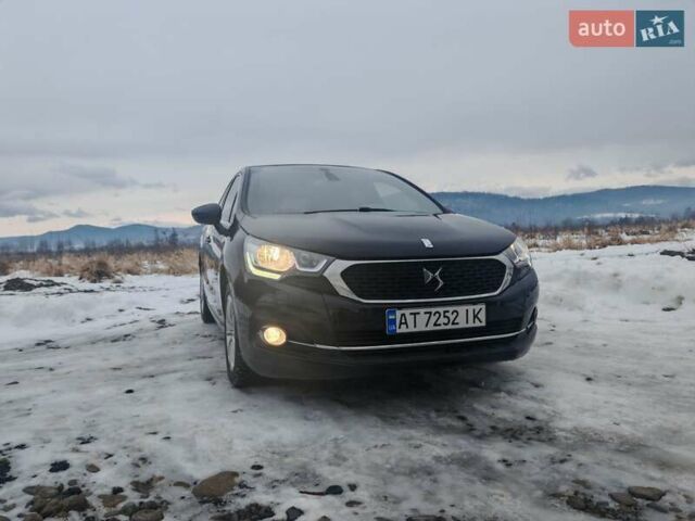 Черный Ситроен ДС4, объемом двигателя 1.6 л и пробегом 125 тыс. км за 10600 $, фото 1 на Automoto.ua