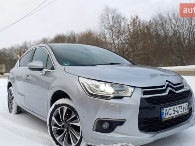 Сірий Сітроен ДС4, об'ємом двигуна 1.6 л та пробігом 169 тис. км за 8200 $, фото 1 на Automoto.ua