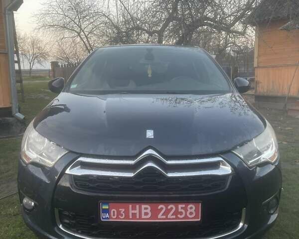 Синий Ситроен ДС4, объемом двигателя 1.6 л и пробегом 60 тыс. км за 9400 $, фото 1 на Automoto.ua