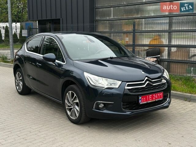 Синий Ситроен ДС4, объемом двигателя 1.6 л и пробегом 120 тыс. км за 10300 $, фото 1 на Automoto.ua