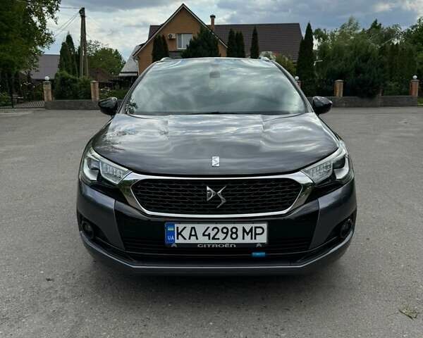 Синий Ситроен ДС4, объемом двигателя 2 л и пробегом 172 тыс. км за 10700 $, фото 1 на Automoto.ua