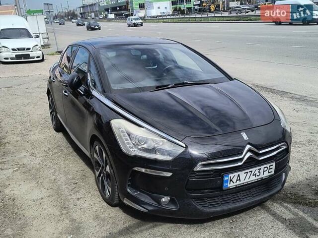 Черный Ситроен ДС5, объемом двигателя 2 л и пробегом 183 тыс. км за 10300 $, фото 1 на Automoto.ua